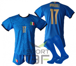 IMMOBILE komplet sportowy strój piłkarski WŁOCHY + GRATIS