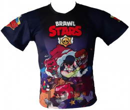 komplet BRAWL STARS dla dziecka koszulka + spodenki B2