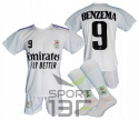 BENZEMA komplet sportowy strój piłkarski REAL MADRYT + GRATIS