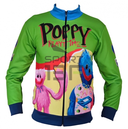 Bluza dresowa dla fana Poppy Playtime HUGGY KISSY