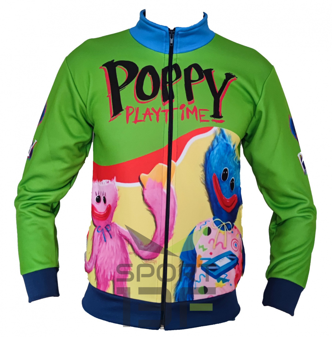 Bluza dresowa dla fana Poppy Playtime + maskotka KISSY