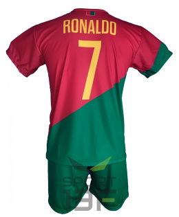 RONALDO koszulka + spodenki PORTUGALIA