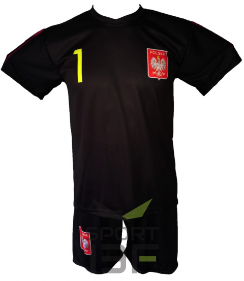 SZCZĘSNY komplet sportowy strój piłkarski POLSKA dla dzieci SZCZĘSNY komplet sportowy strój piłkarski POLSKA dla dzieci
