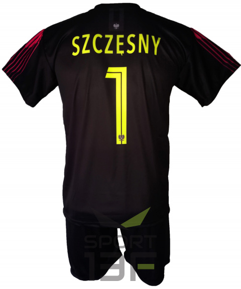 SZCZĘSNY komplet sportowy strój piłkarski POLSKA dla dzieci SZCZĘSNY komplet sportowy strój piłkarski POLSKA dla dzieci