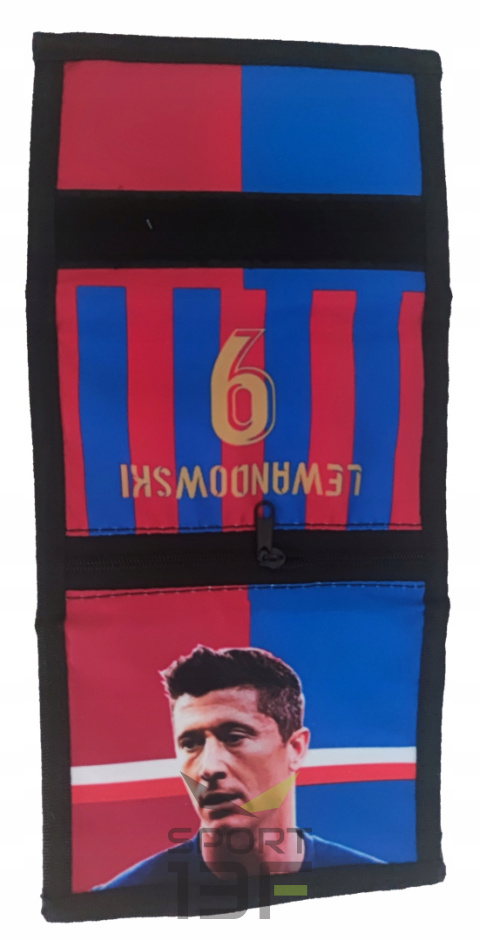 LEWANDOWSKI portfel dziecięcy portfelik rozkładany BARCELONA LEWANDOWSKI portfel dziecięcy portfelik rozkładany BARCELONA
