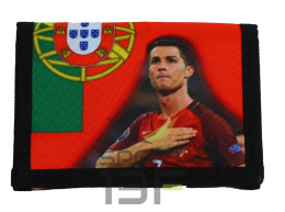 RONALDO portfel dziecięcy portfelik rozkładany PORTUGALIA