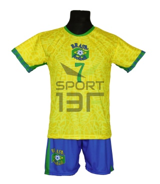 VINI JR koszulka + spodenki BRAZYLIA dla dzieci