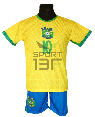 NEYMAR JR koszulka + spodenki BRAZYLIA MŚ2026 dla dzieci