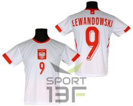 koszulka LEWANDOWSKI t-shirt dla dziecka POLSKA ME24 SK