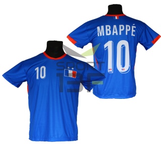 koszulka piłkarska MBAPPE t-shirt dla dziecka FRANCJA ME24 SK