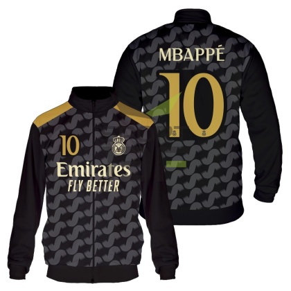 Bluza piłkarska dresowa dla dzieci Real Madryt MBAPPE