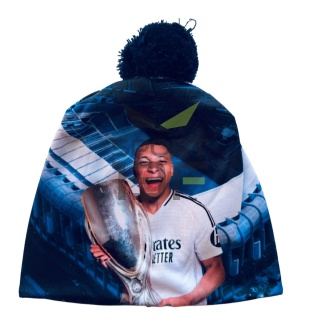MBAPPE czapka dziecięca ocieplona polarem