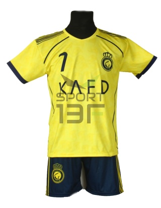 RONALDO koszulka + spodenki Al-Nassr dla dzieci