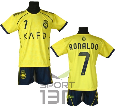 strój piłkarski dla dzieci Ronaldo Al Nassr