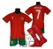 Strój piłkarski dla dzieci RONALDO Portugalia - komplet sportowy + gratis