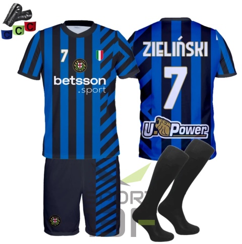 strój piłkarski zieliński