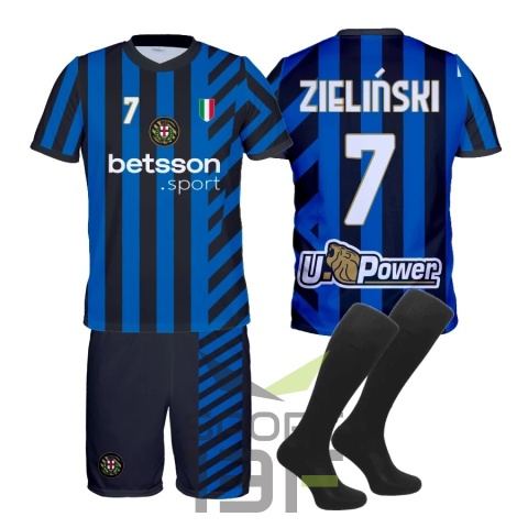 strój piłkarski zieliński