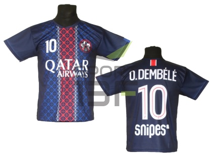 koszulka piłkarska DEMBELE t-shirt dla dziecka PSG - SK