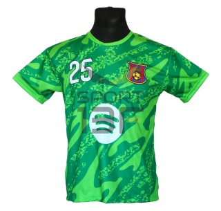 koszulka piłkarska SZCZĘSNY t-shirt dla dziecka BARCELONA zielony SK