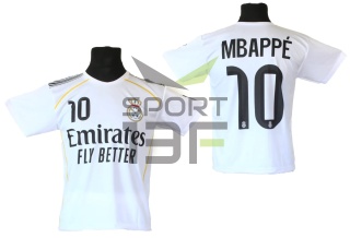 koszulka piłkarska biała MBAPPE t-shirt dla dziecka Real Madryt SK