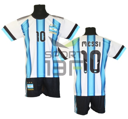 MESSI koszulka + spodenki ARGENTYNA MŚ2026 dla dzieci