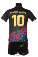Strój piłkarski dla dzieci Lamine Yamal + getry + opaska 122