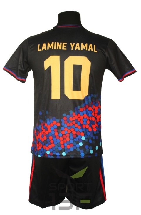Strój piłkarski dla dzieci Lamine Yamal koszulka + spodenki KS 122
