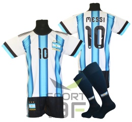 strój Messi Argentyna dla dzieci