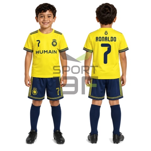 strój ronaldo nassr dla dzieci