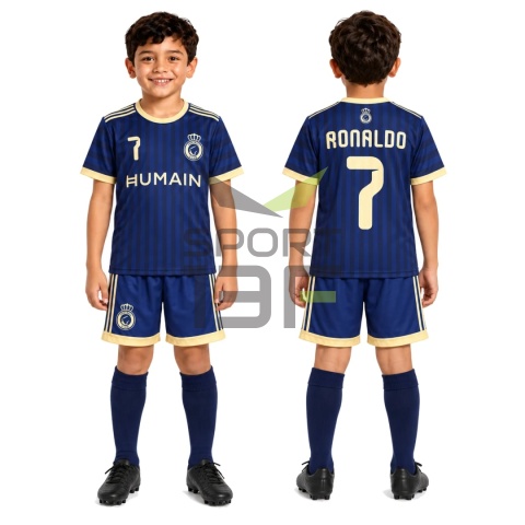 strój ronaldo nassr dla dzieci