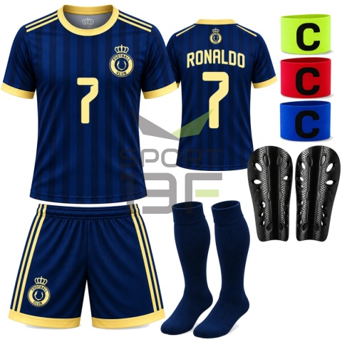 strój ronaldo nassr dla dzieci