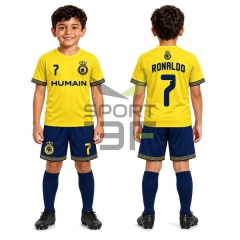strój ronaldo nassr dla dzieci