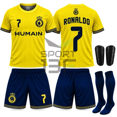 strój ronaldo nassr dla dzieci